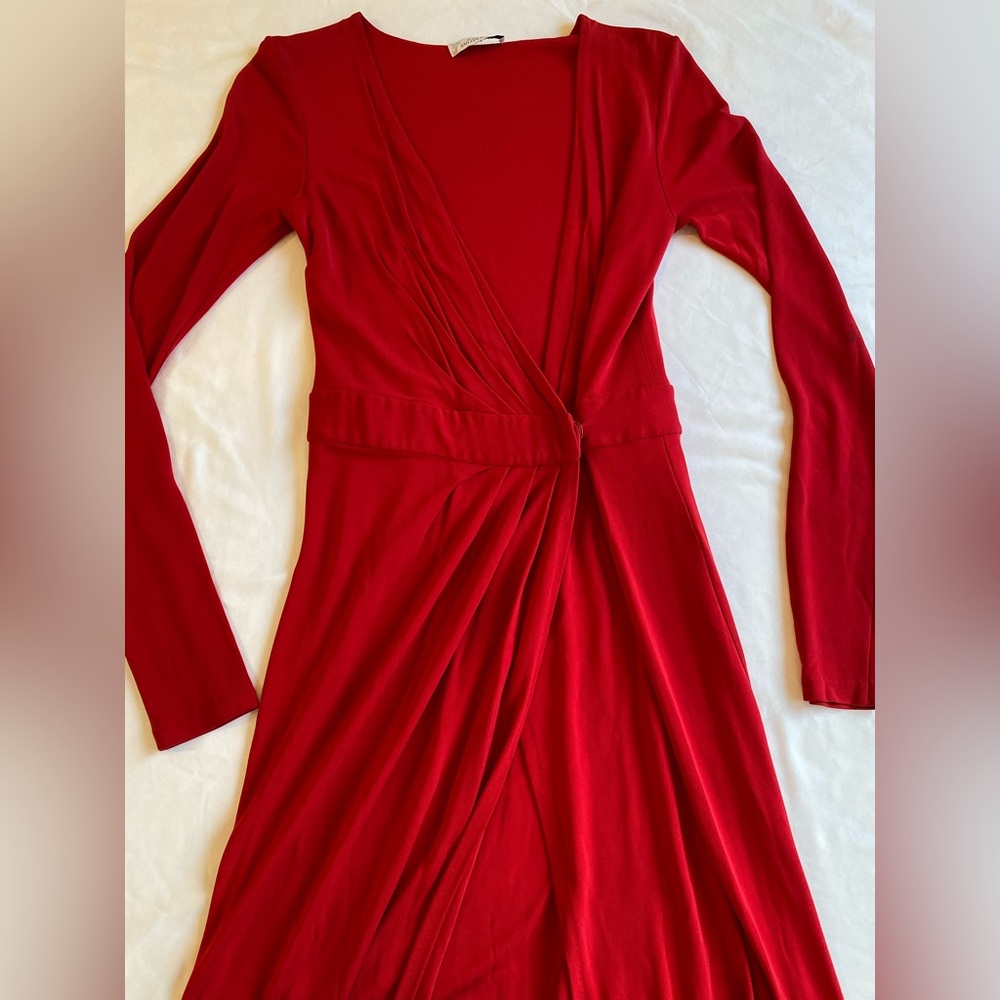 Red Versace Dress